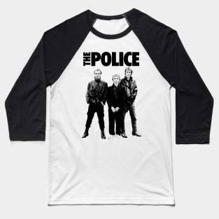 Retro The Police Baseball T-Shirt